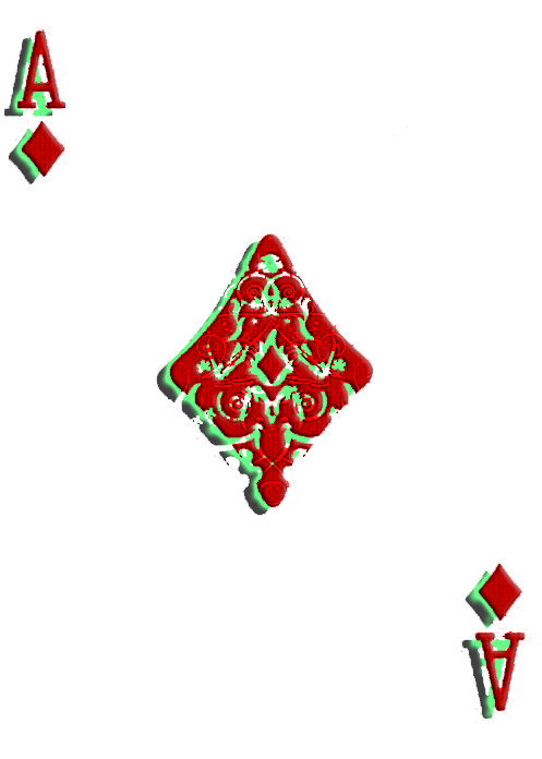 Ace of Diamonds Photoshopped